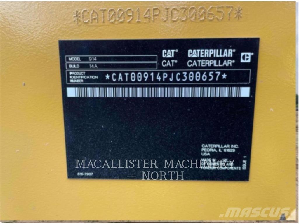 CAT 91414 Kolové nakladače