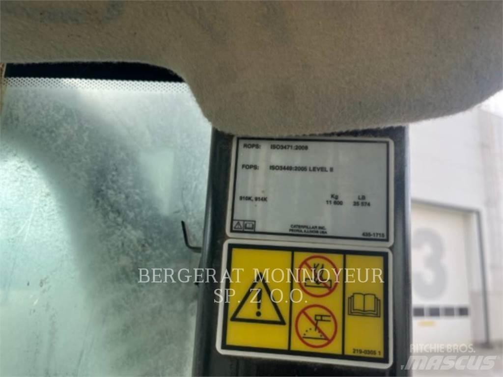 CAT 914K Kolové nakladače