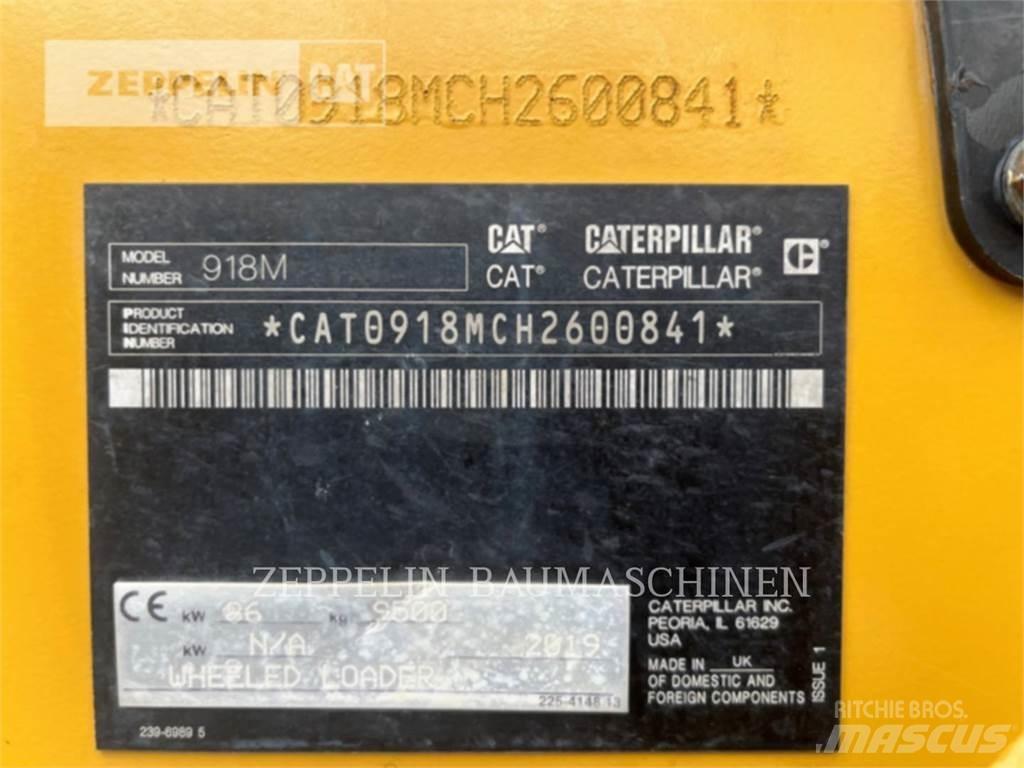 CAT 918M Kolové nakladače