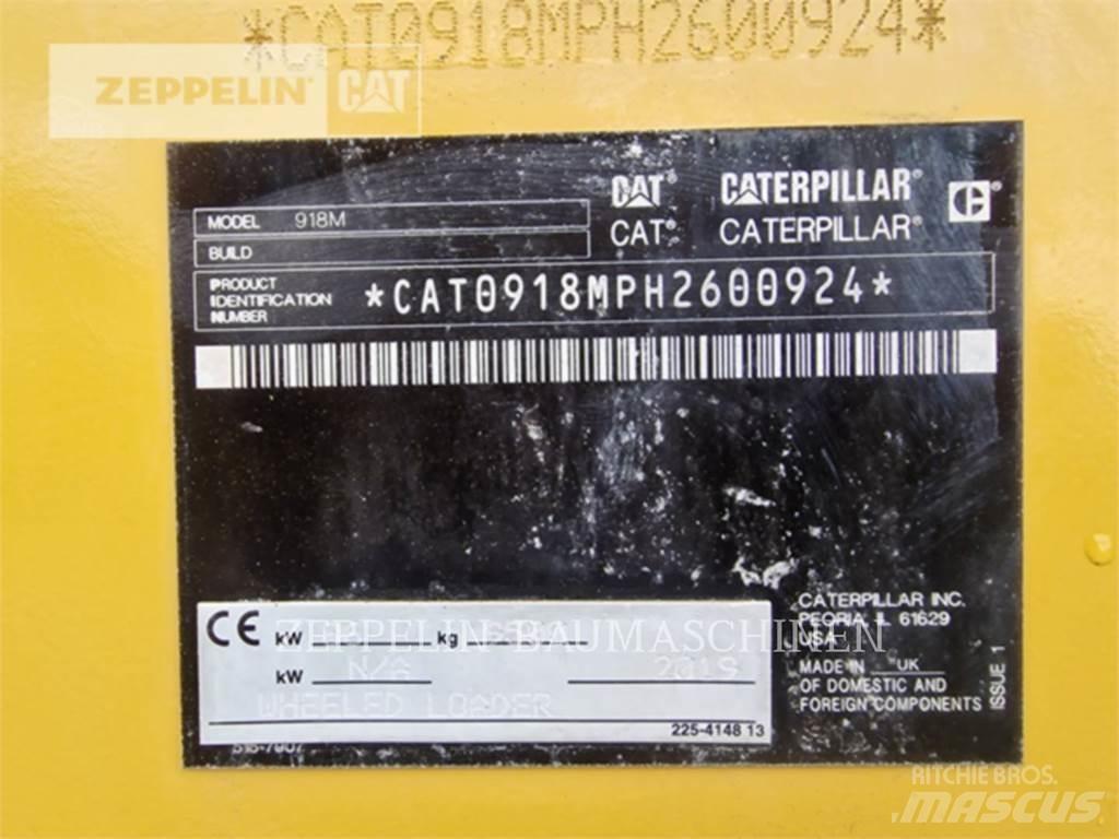 CAT 918M Kolové nakladače
