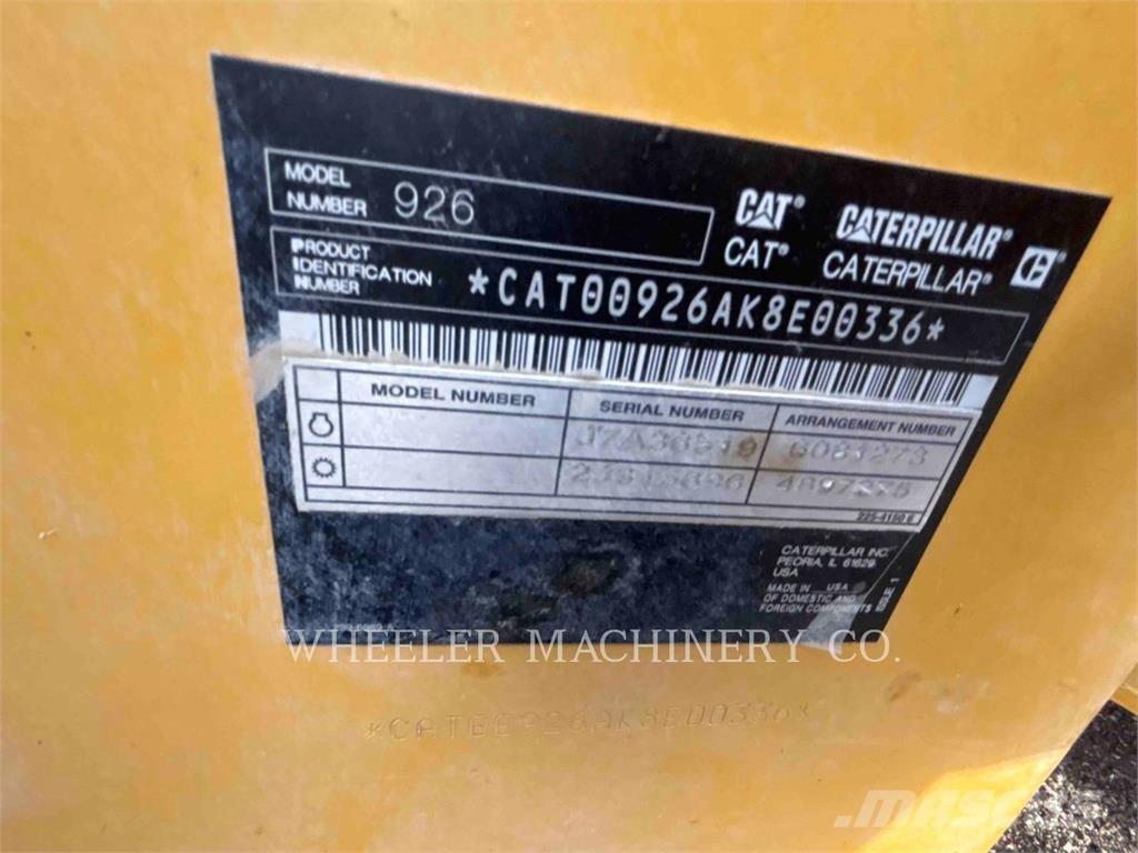 CAT 926 QC Kolové nakladače