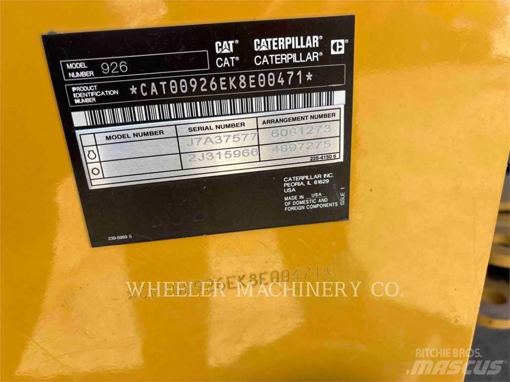 CAT 926 QC 3V Kolové nakladače