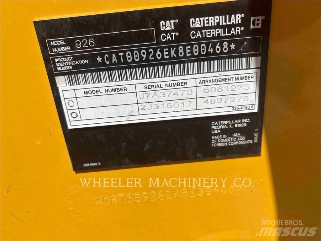 CAT 926 QC 3V Kolové nakladače