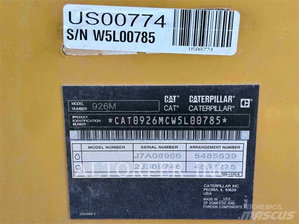 CAT 926M Kolové nakladače