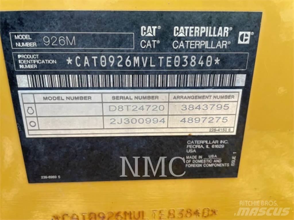 CAT 926M Kolové nakladače