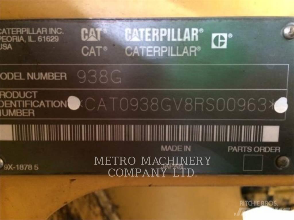 CAT 938G Kolové nakladače
