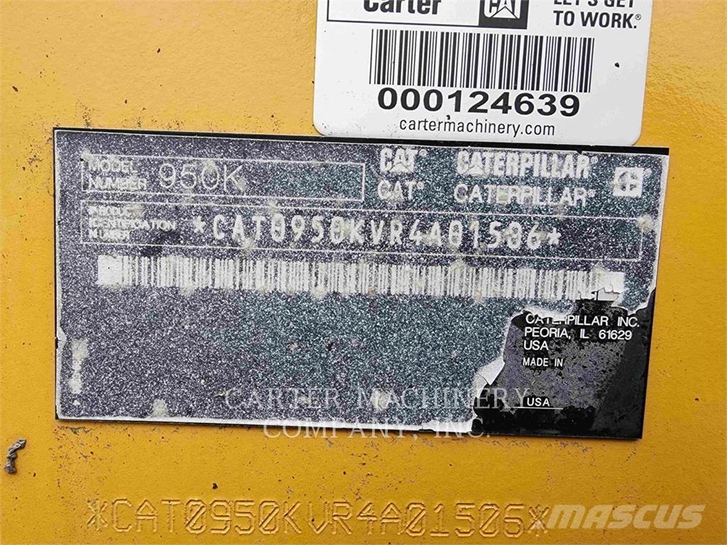 CAT 950K Kolové nakladače