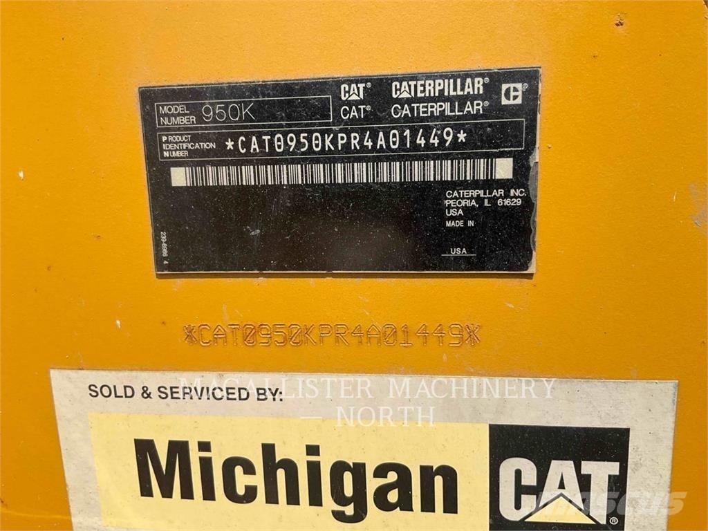 CAT 950K S Kolové nakladače