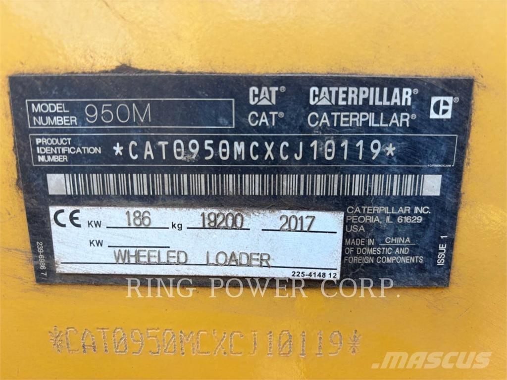CAT 950MQC Kolové nakladače