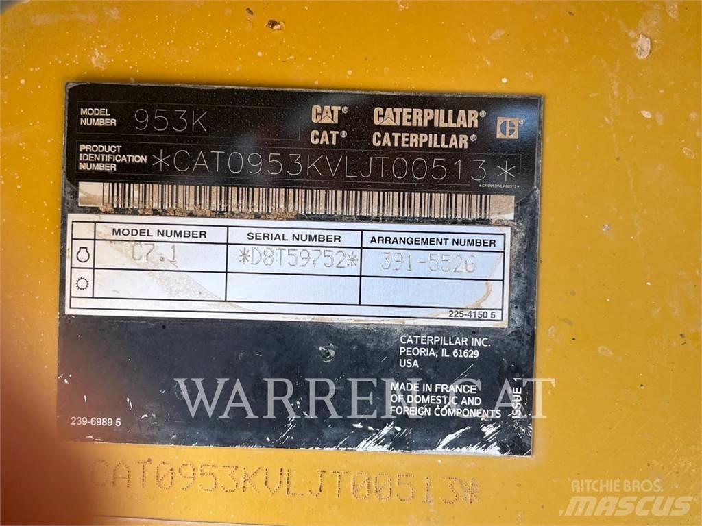 CAT 953K Pásové nakladače