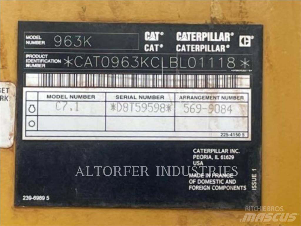 CAT 963K Pásové nakladače