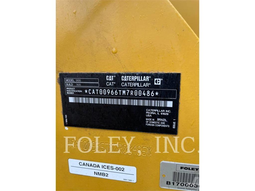 CAT 966-14 Kolové nakladače