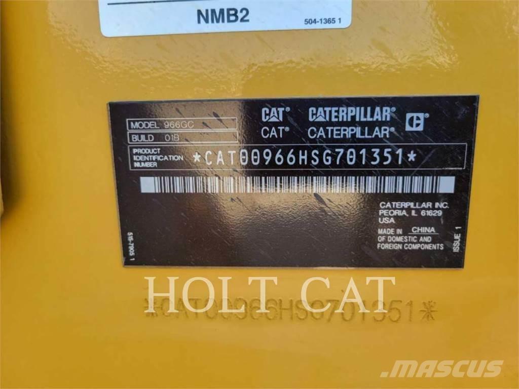 CAT 966GC QC Kolové nakladače