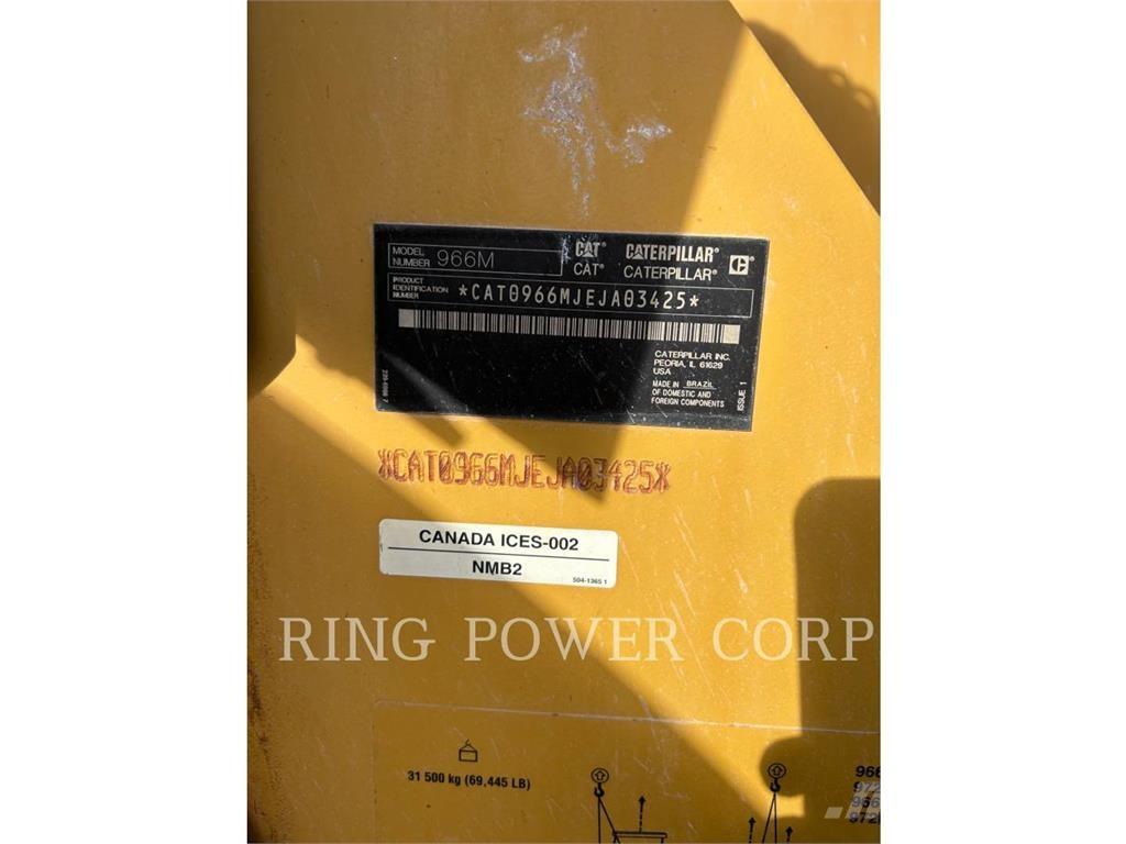 CAT 966MQC Kolové nakladače