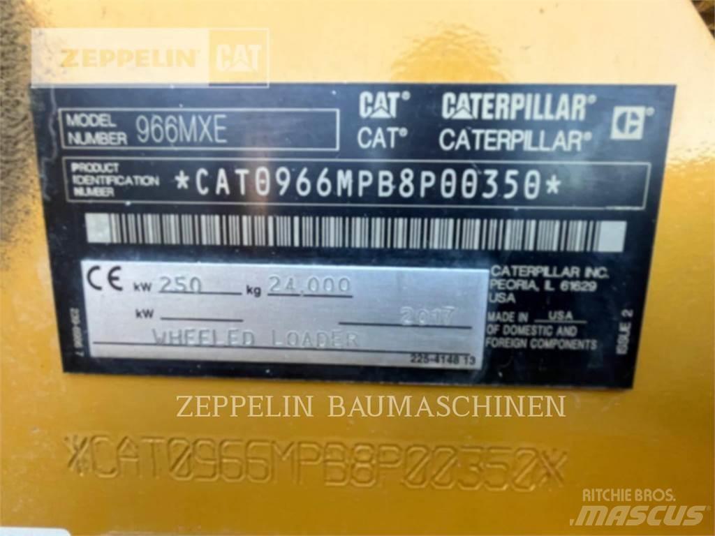 CAT 966MXE Kolové nakladače