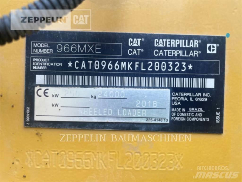 CAT 966MXE Kolové nakladače