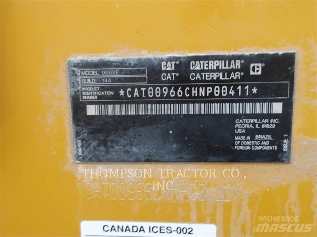 CAT 966XE Kolové nakladače