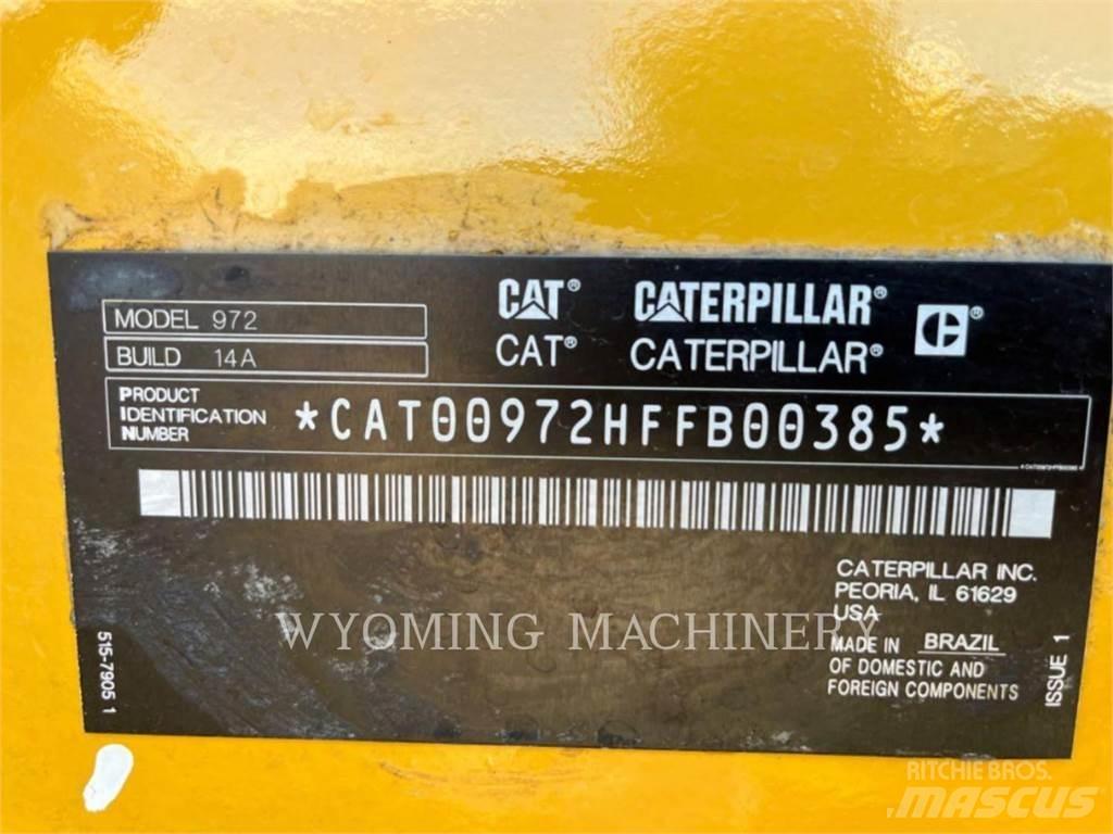 CAT 972 Kolové nakladače