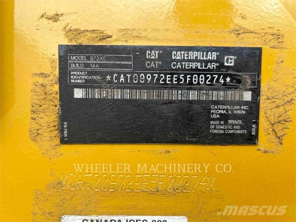 CAT 972 XE QC Kolové nakladače