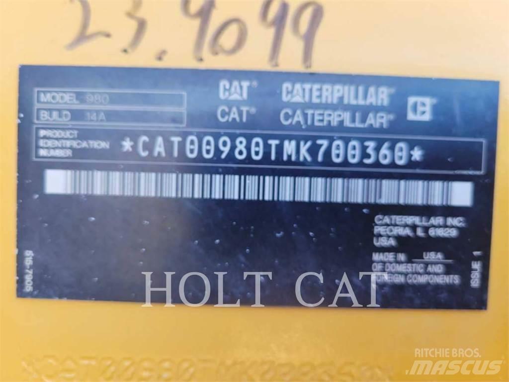 CAT 980 Kolové nakladače