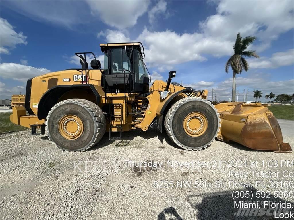 CAT 980 Kolové nakladače