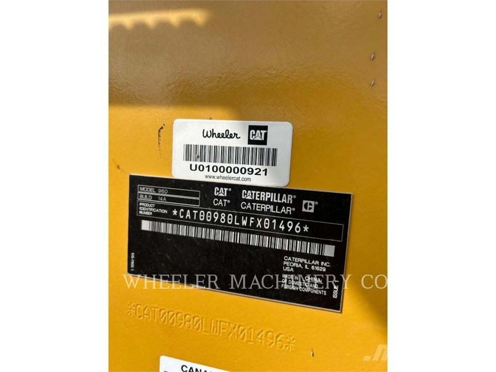 CAT 980 Kolové nakladače
