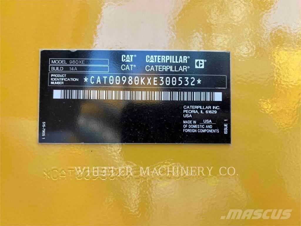 CAT 980 XE Kolové nakladače