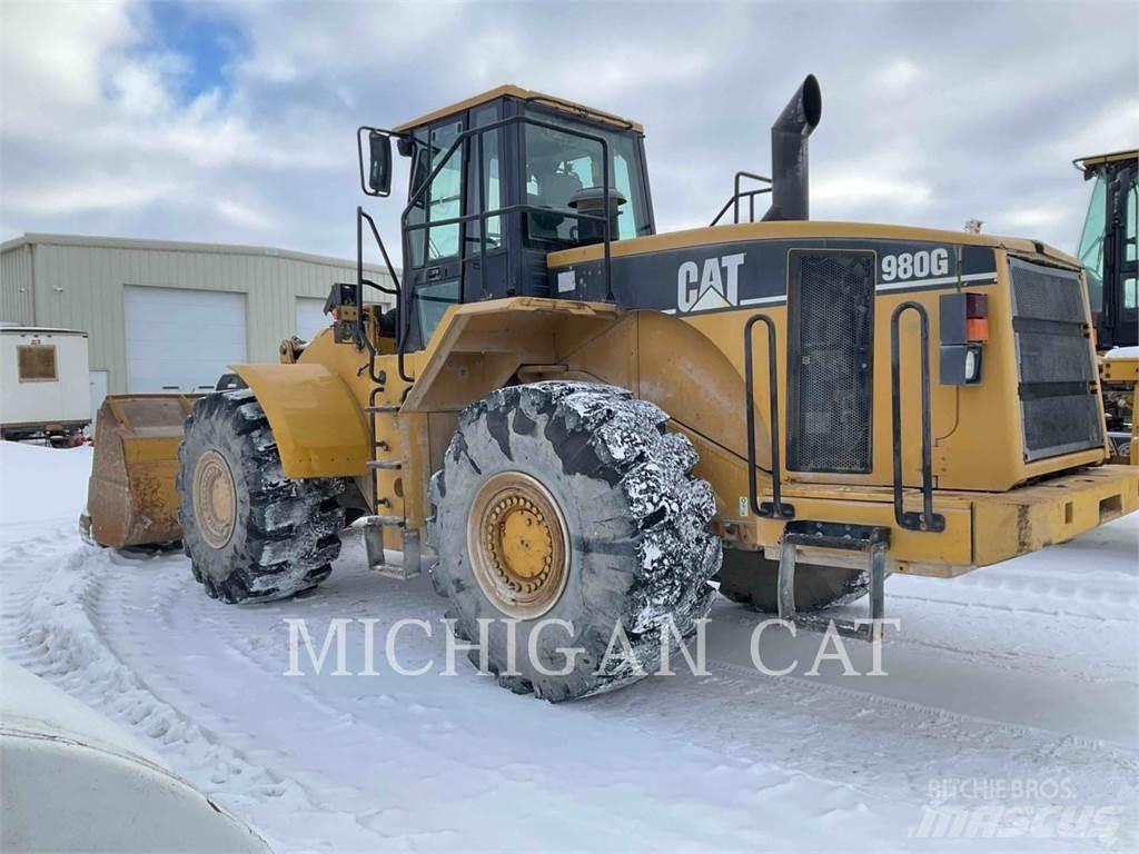 CAT 980G Kolové nakladače