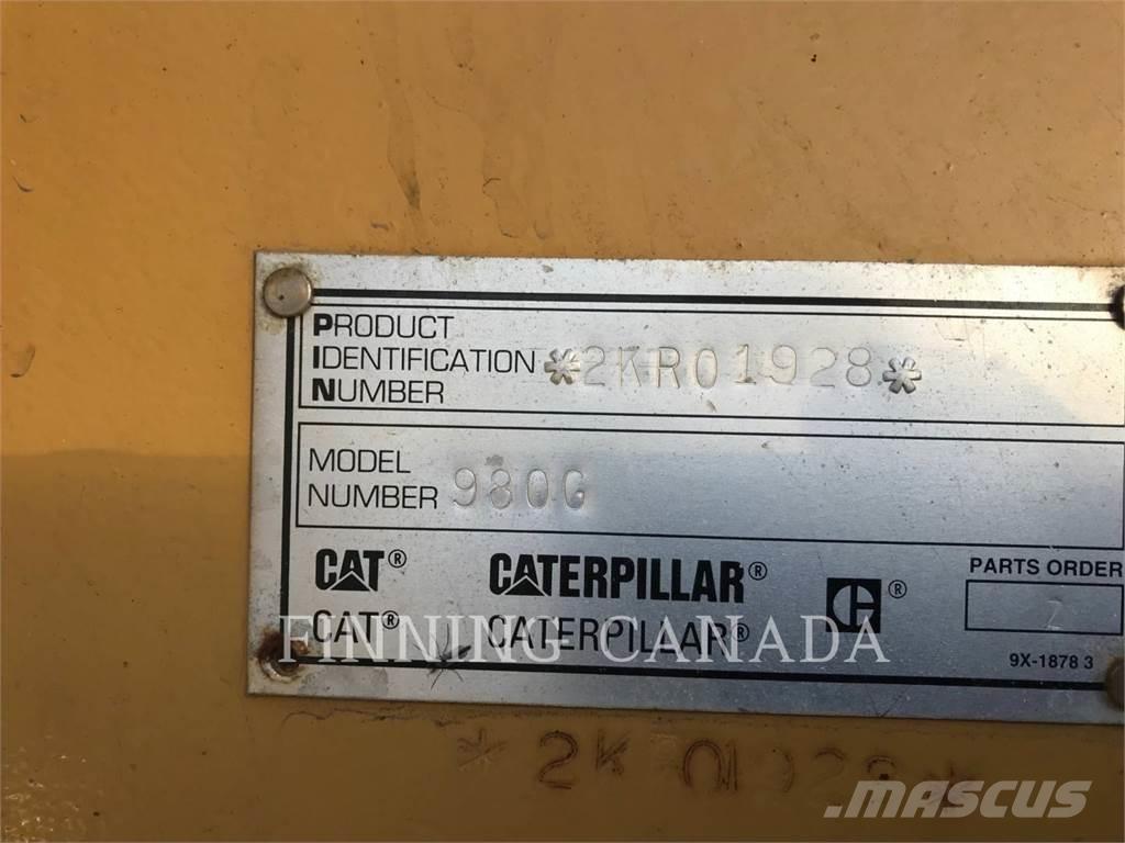 CAT 980G Kolové nakladače