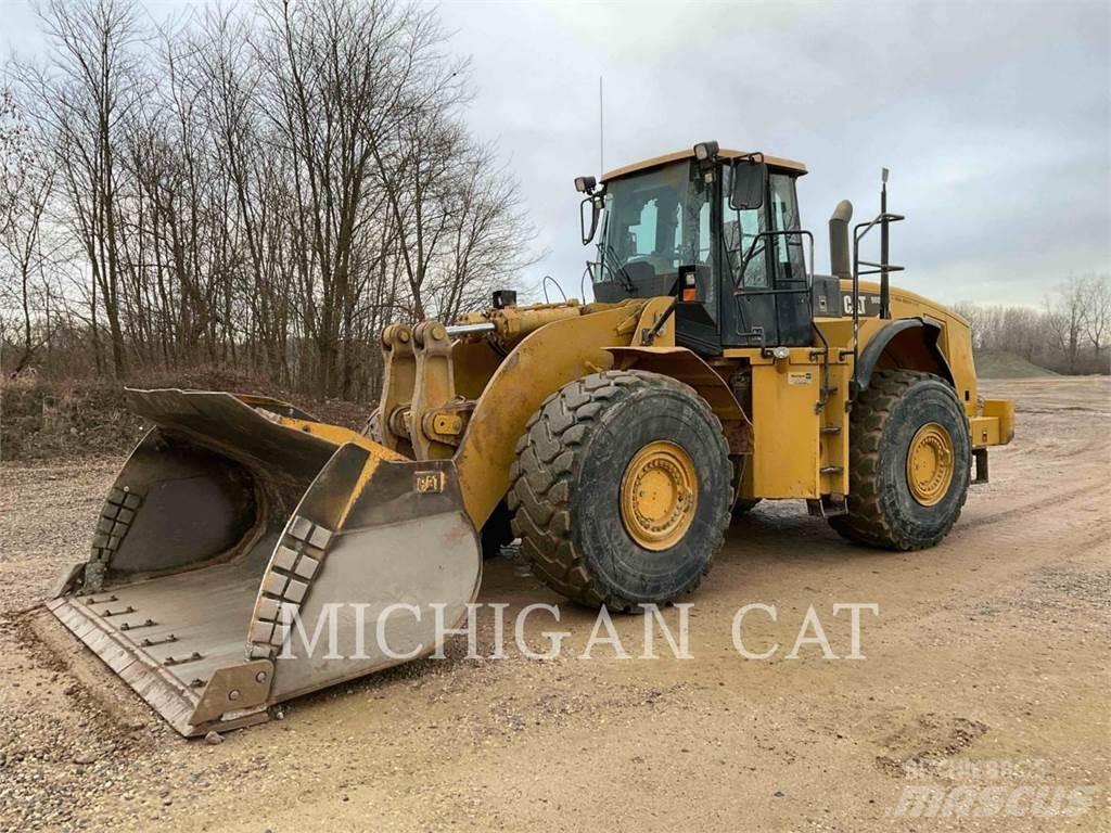 CAT 980H Kolové nakladače