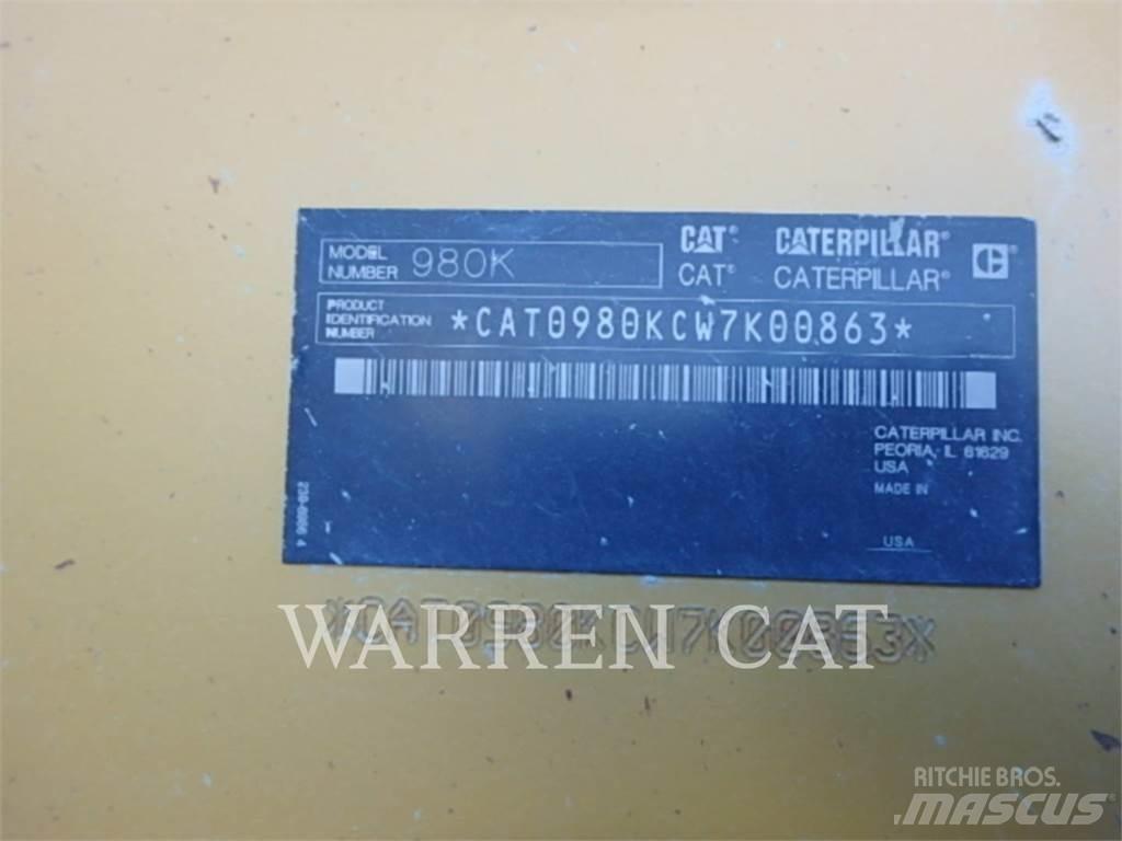 CAT 980K Kolové nakladače