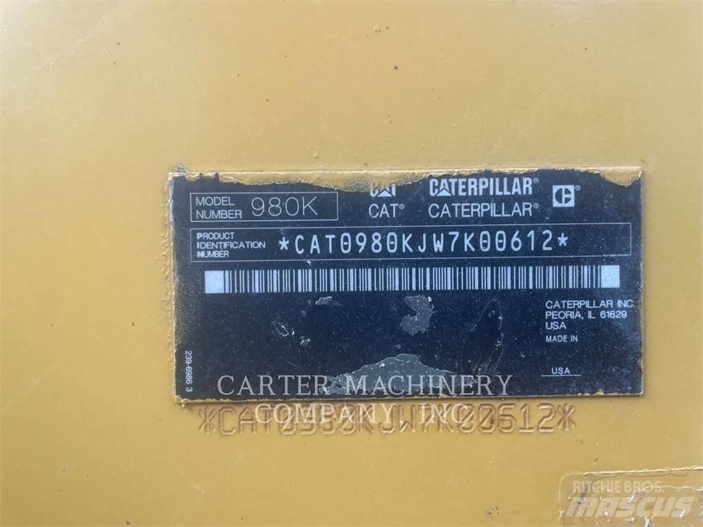 CAT 980K Kolové nakladače