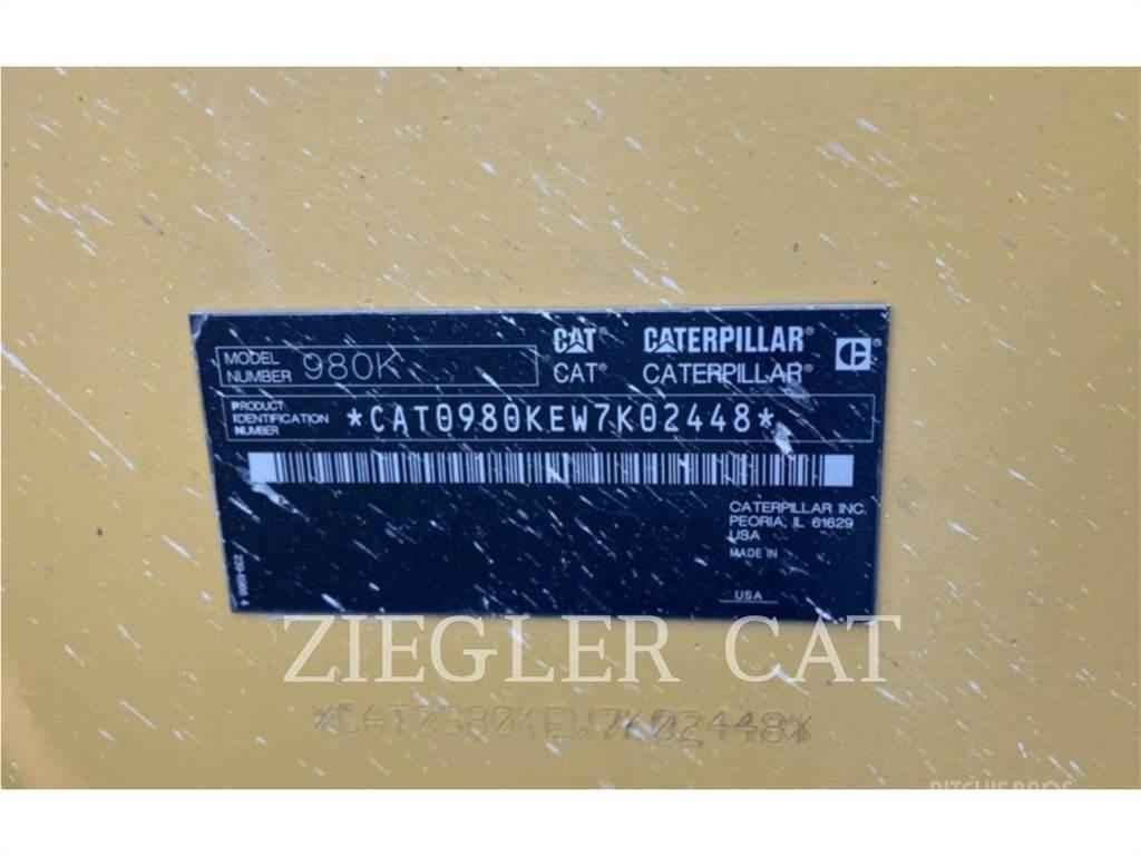 CAT 980K Kolové nakladače