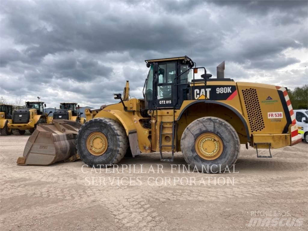 CAT 980K Kolové nakladače