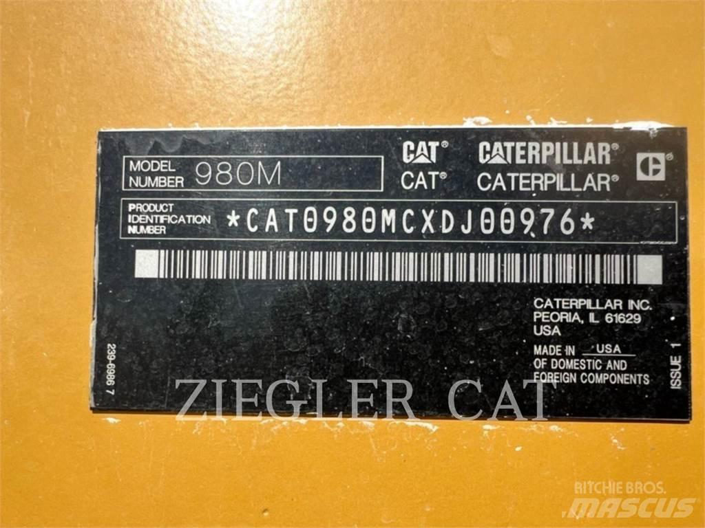 CAT 980M Kolové nakladače