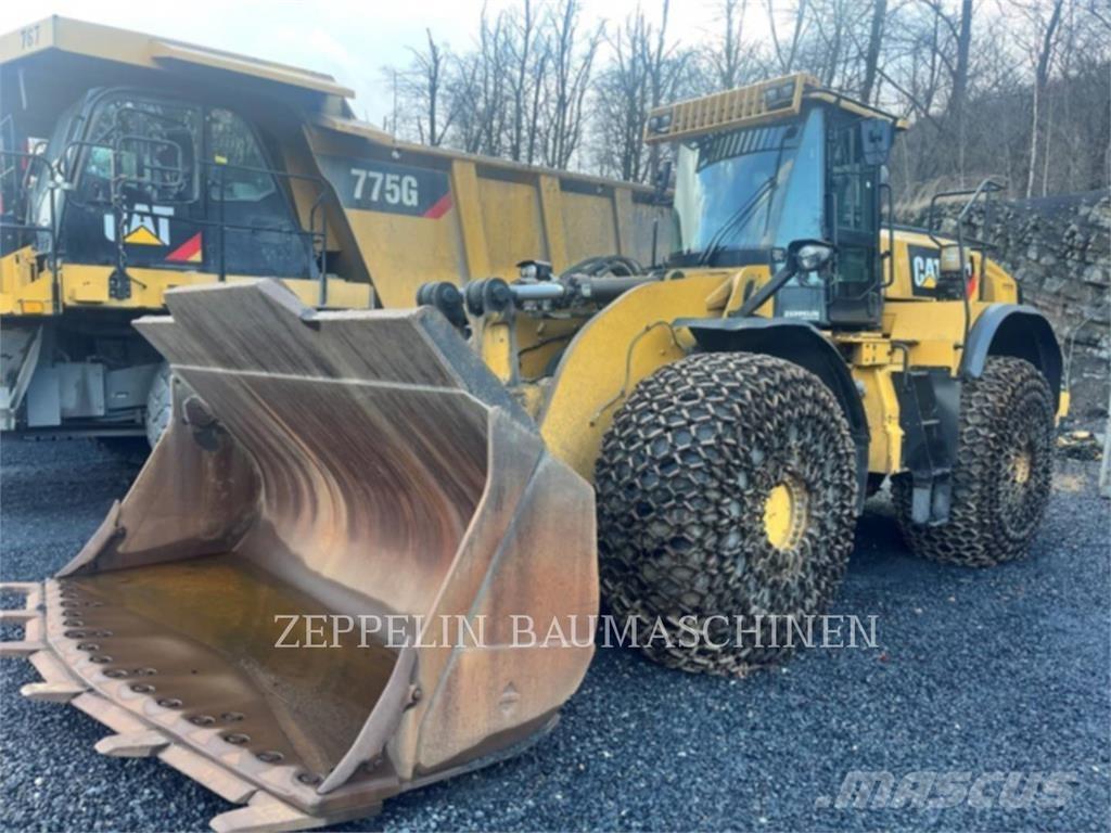 CAT 980M Kolové nakladače