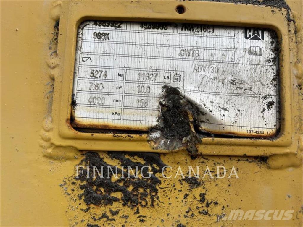 CAT 988K Kolové nakladače