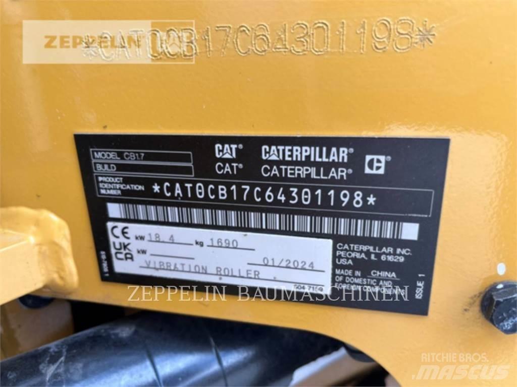 CAT CB1.7 Půdní kompaktory