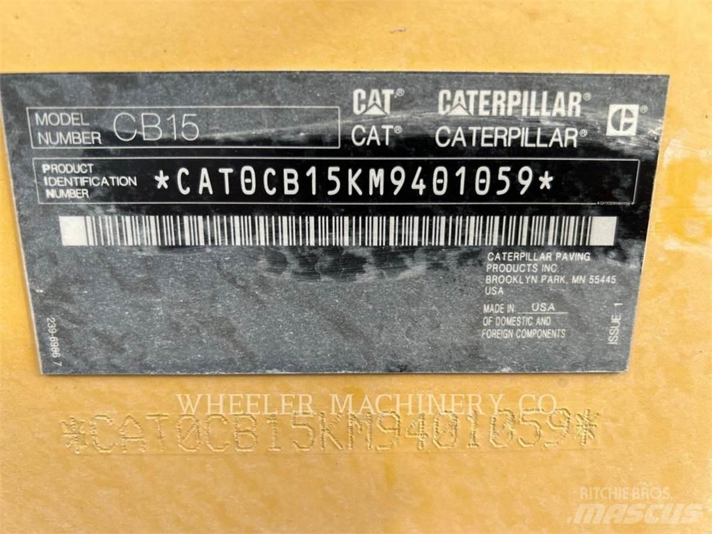 CAT CB15 CW VV Tandemové válce