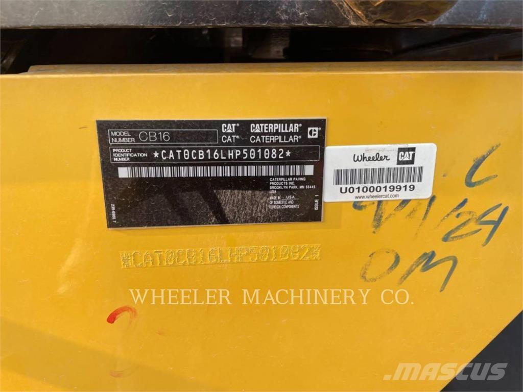 CAT CB16 CW VV Tandemové válce