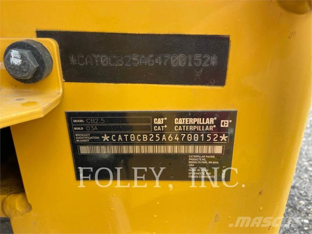 CAT CB2.5-03 Tandemové válce