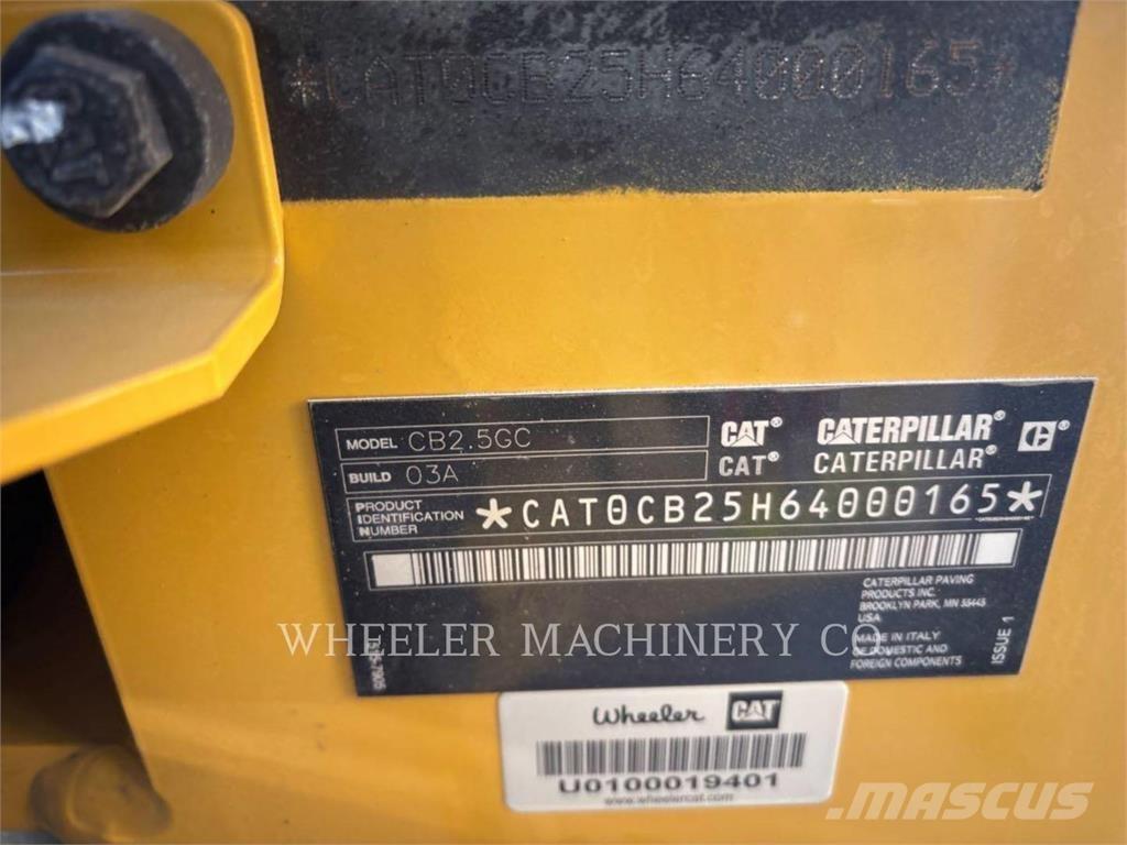 CAT CB2.5 GC Tandemové válce