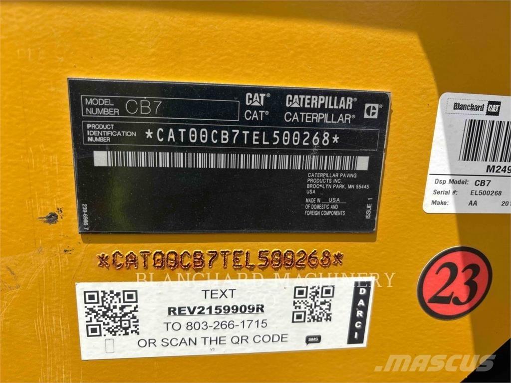 CAT CB7 Tandemové válce