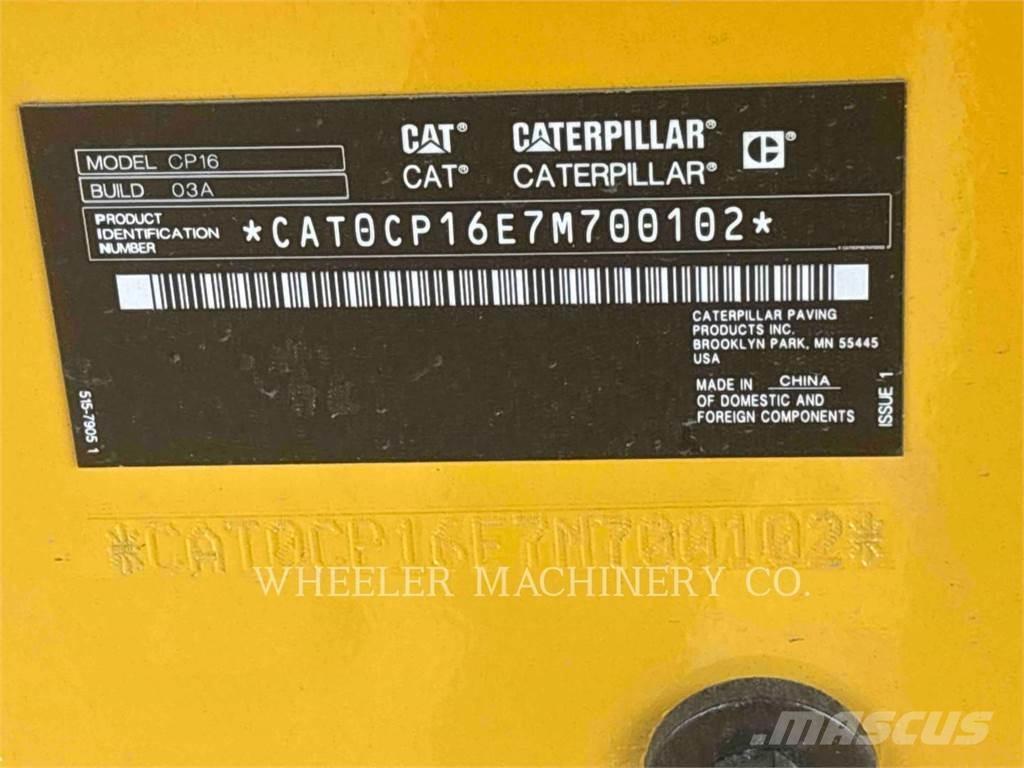 CAT CP16 Tahačové válce