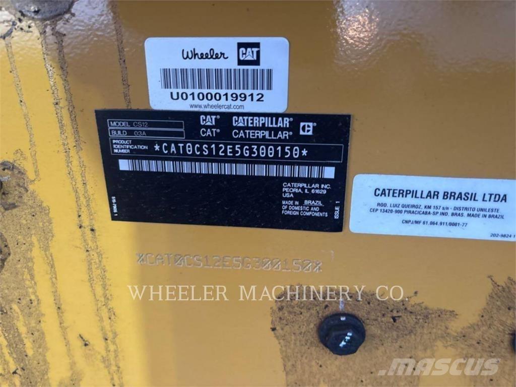 CAT CS12 Tahačové válce