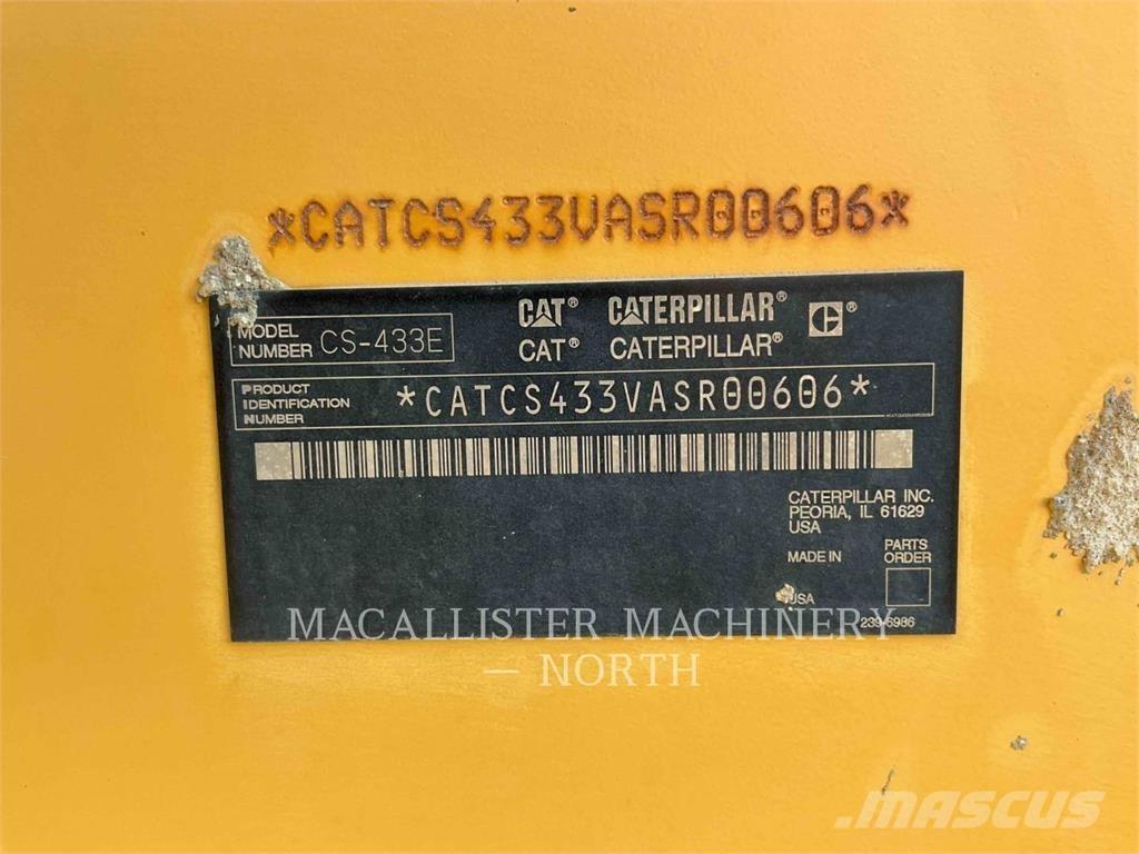 CAT CS433E Tahačové válce