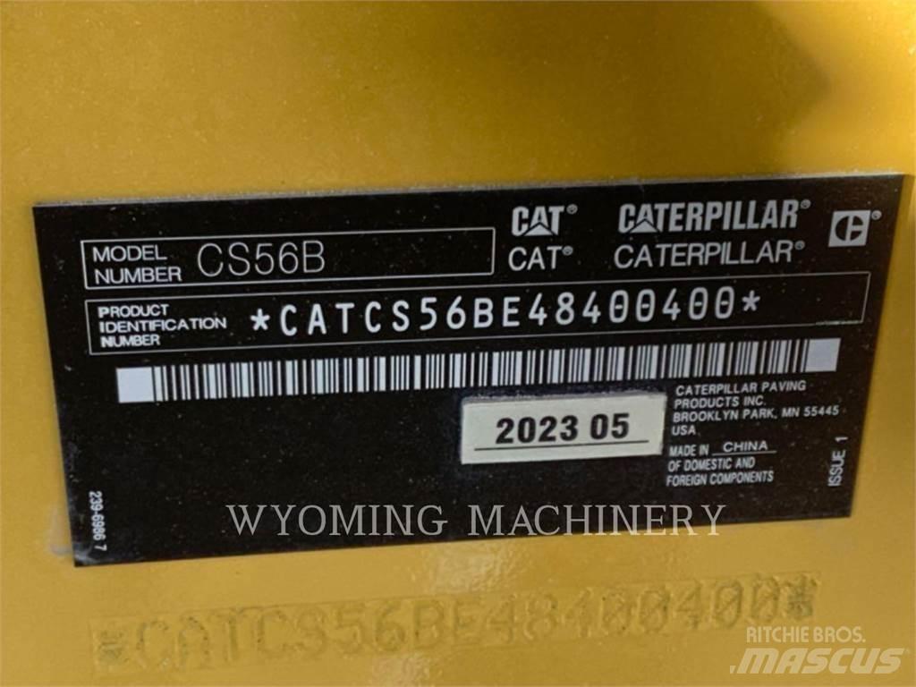 CAT CS56B Půdní kompaktory