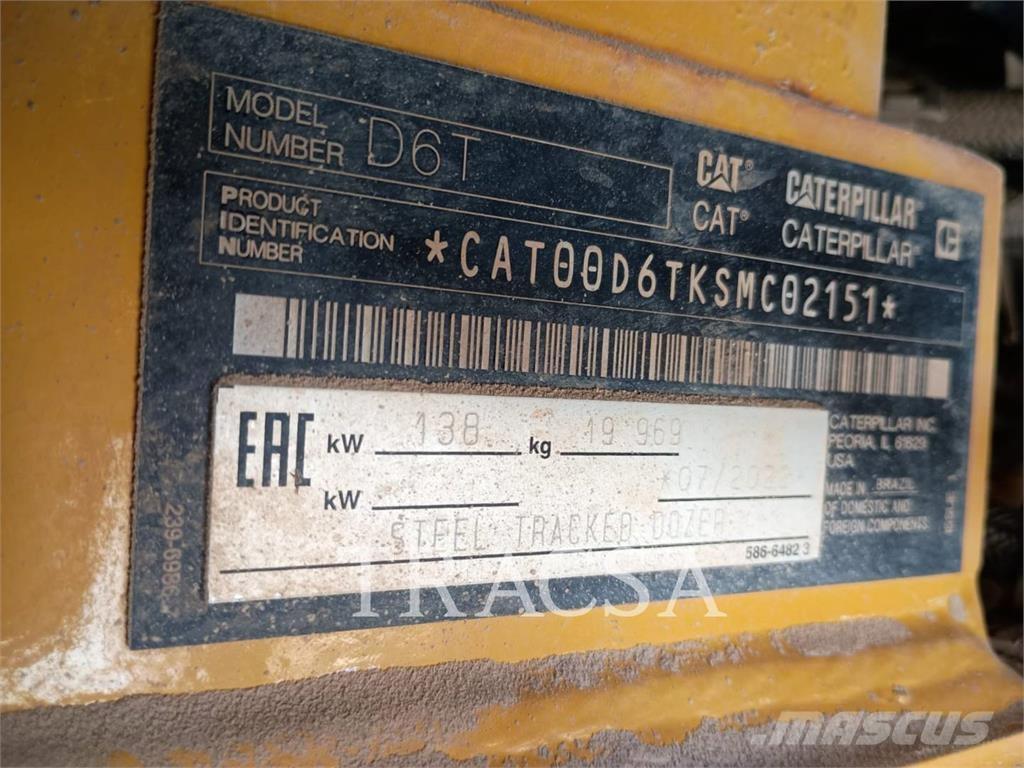 CAT D 6 T Pásové dozery
