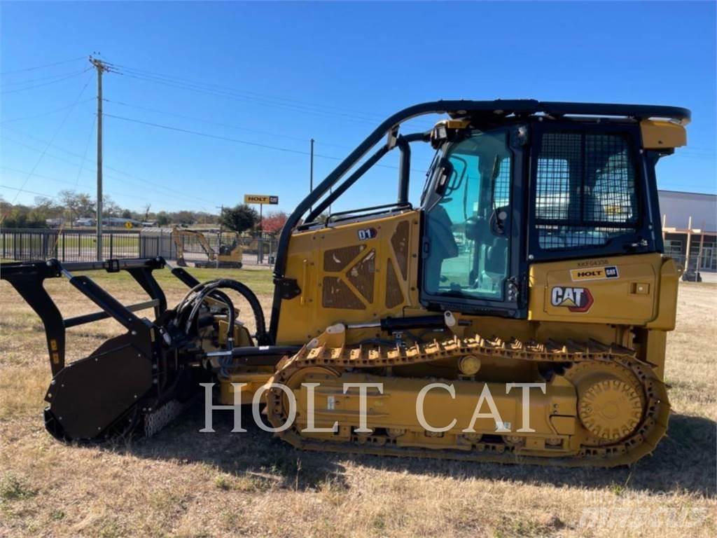 CAT D1 MULCHER Pásové dozery