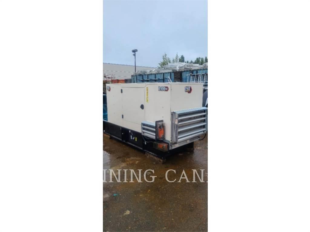 CAT D100GC Naftové generátory